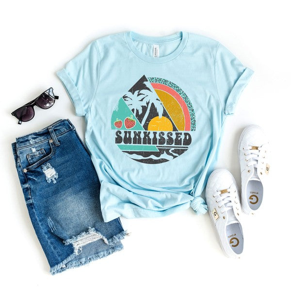 Sunkissed Circle Short Sleeve Graphic Tee
